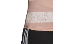 Adidas Palaidinė Three Stripes Pink White CV4572