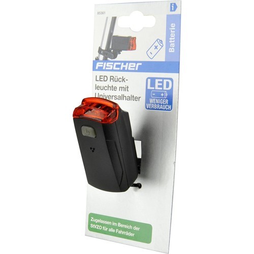 Fischer LED Rear Light, battery-powered
