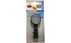 Fischer front fork reflector, 45 mm (white)