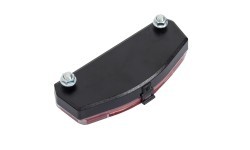 Electric Bike Rear Light, Battery-Powered, 80 mm Bolt Spacing