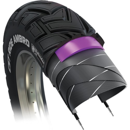 Покрышка CST Ride Ambro CEB-02 20" x 4.00" (100-406) E-50, защита от проколов Defender Mix