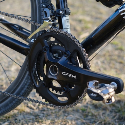 Front derailleur Shimano GRX FD-RX400 // 2x10-speed, 42T, Brazed-On, Down-Pull