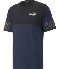 Мужская футболка Puma Power Colorb Blue Black 671567 73