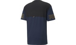 Puma Marškinėliai Vyrams Power Colorb Blue Black 671567 73