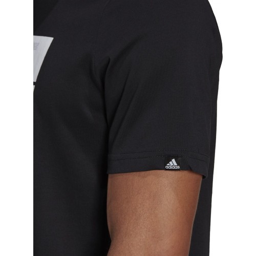 Adidas M 3S FL TC PT Men's T-Shirt Black
