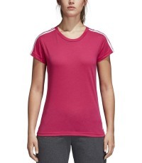 Adidas Ess 3S Slim Tee women's top, Real Magenta CZ5781