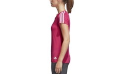 Женская футболка Adidas Ess 3S Slim Tee, Real Magenta CZ5781