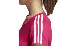 Adidas Ess 3S Slim Tee women's top, Real Magenta CZ5781