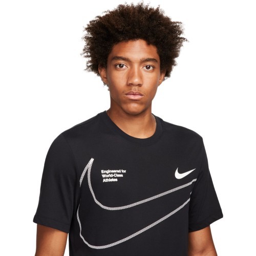Мужская футболка Nike M Nk Df Tee Q5 Black FN0843 010