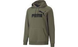 Puma Men's Ess Big Logo Hoodie Khaki 586687 36