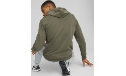Мужская толстовка Puma Ess Big Logo Hoodie Khaki 586687 36