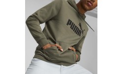 Puma Džemperis Vyrams Ess Big Logo Hoodie Khaki 586687 36