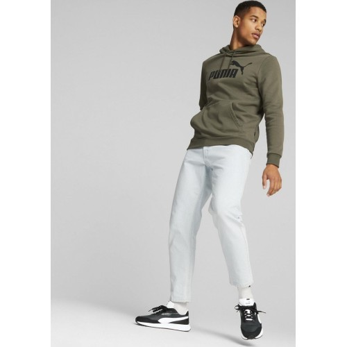 Мужская толстовка Puma Ess Big Logo Hoodie Khaki 586687 36