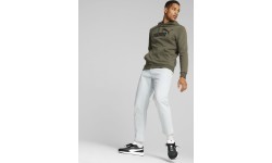 Puma Džemperis Vyrams Ess Big Logo Hoodie Khaki 586687 36