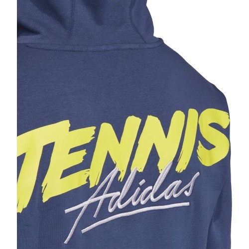 Adidas Cat Graph толстовка с капюшоном синяя FM1190