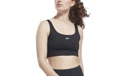 Reebok Sportinė Liemenėlė Moterims Wor Rib Bralette Black GS1953