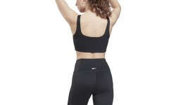 Reebok Sportinė Liemenėlė Moterims Wor Rib Bralette Black GS1953