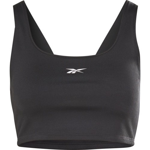 Reebok Sportinė Liemenėlė Moterims Wor Rib Bralette Black GS1953
