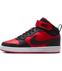 Nike Court Borough Mid 2 подростковая обувь Black Red CD7782 602