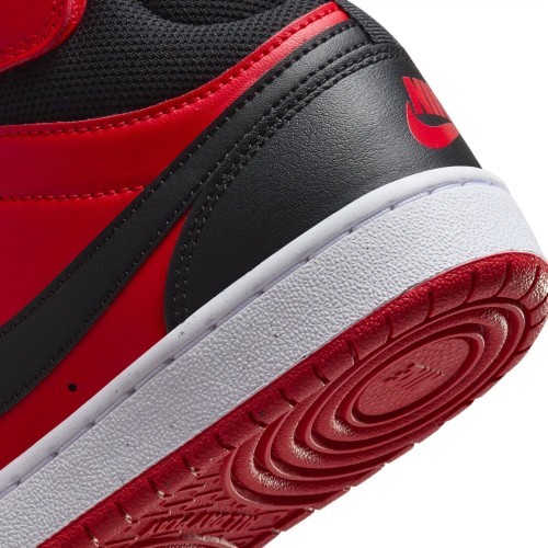 Nike Court Borough Mid 2 подростковая обувь Black Red CD7782 602