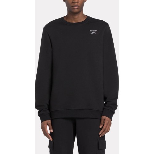 Reebok Džemperis Vyrams Identity Sl Fleece Black 100202864