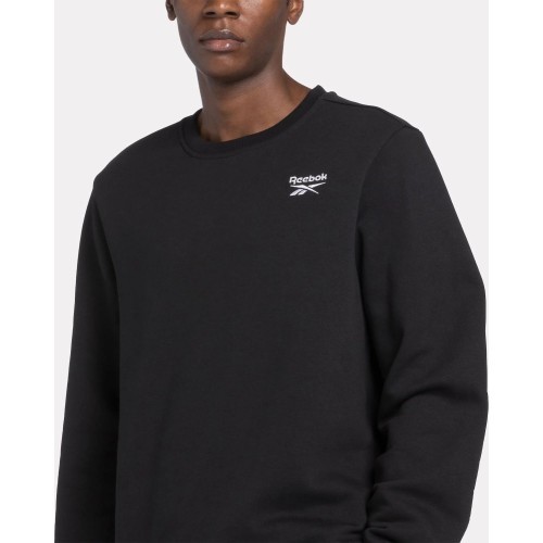 Reebok Džemperis Vyrams Identity Sl Fleece Black 100202864