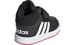 Adidas Hoops Mid 2.0 I детские кроссовки, чёрные FY9291