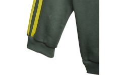 Adidas I Lil 3S Jog FL kids' tracksuit black green GN7258