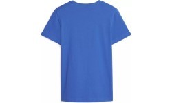 Подростковая футболка Puma Ess Logo Tee синяя 586960 47