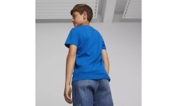 Puma Ess Logo Tee Junior T-Shirt Blue 586960 47