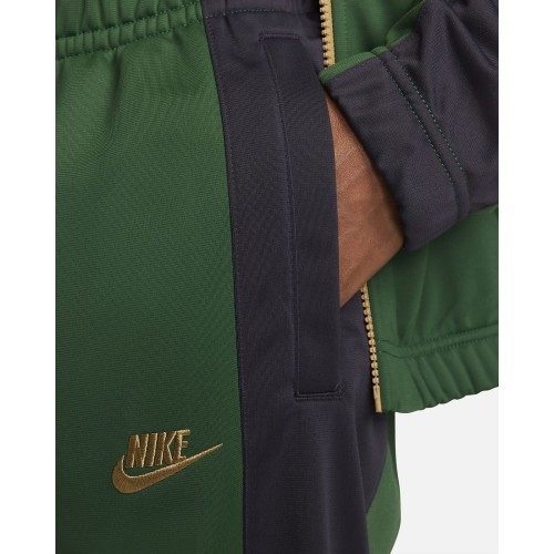 Nike мужской спортивный костюм M NSW SPE PK Trk Suit Green Grey DM6843 341