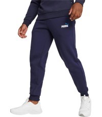 Спортивные брюки Puma для мужчин Ess+ 2 Col Logo тёмно-синие 586767 07