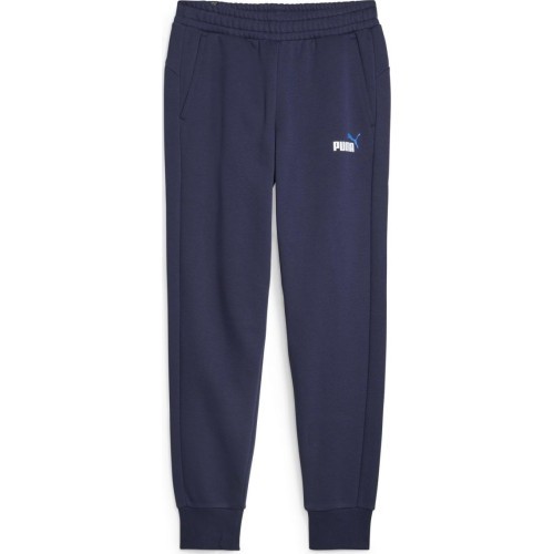 Puma Sweatpants for Men Ess+ 2 Col Logo Navy 586767 07