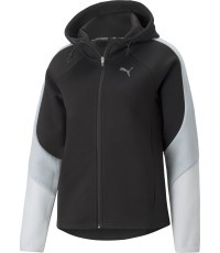 Puma Džemperis Moterims Evostripe Full Zip Black 849809 01