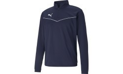 Puma Džemperis Vyrams TeamRise 1/4 Zip Top Peacoa Blue 657394 06