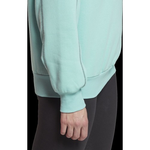 Женский спортивный костюм Reebok Te MYT чёрный зелёный HH7711