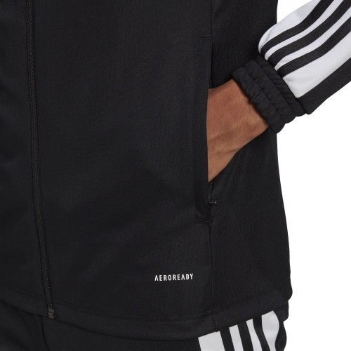 Толстовка мужская Adidas Sq21 Tr Jkt, чёрная, GK9546