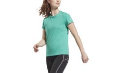 Женская блузка Reebok Wor Comm Cotton Tee зелёная GR9474