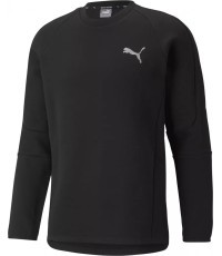 Мужская толстовка Puma Evostripe Crew, чёрная 589418 01