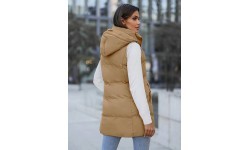 J.Style Women's Vest Beige 5M721-84
