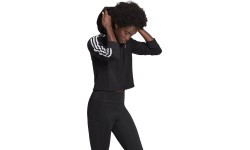 Adidas Džemperis Moterims W 3s Ft Crop Hoodie Black GM5582