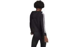 Adidas Džemperis Moterims W 3s Ft Crop Hoodie Black GM5582