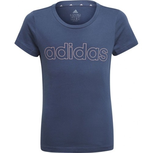 Adidas G Lin T Girls' T-Shirt Blue GN4051
