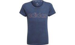 Футболка для девочек Adidas G Lin T Blue GN4051