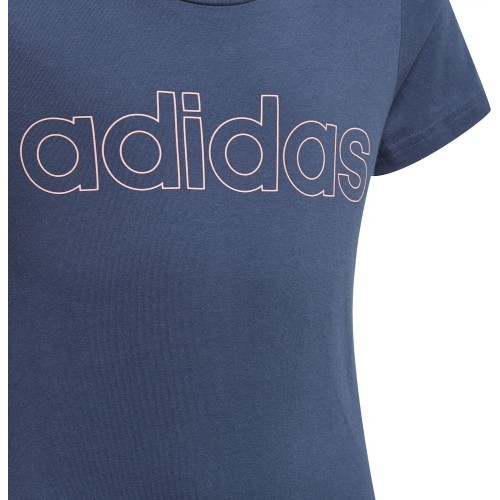 Adidas G Lin T Girls' T-Shirt Blue GN4051