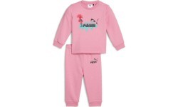 Puma x Trolls Minicat Crew kids' tracksuit, pink 627382 48