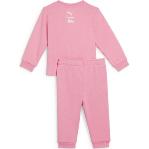 Puma x Trolls Minicat Crew kids' tracksuit, pink 627382 48