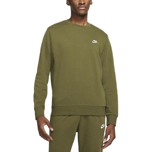 Nike Men's Sweatshirt M NSW Club Crew FT Green BV2666 326