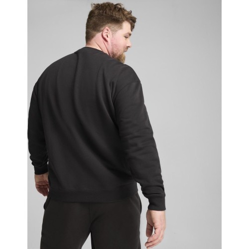 Puma Squad Crew FL Men's Sweatshirt Black 681794 01