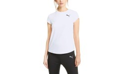Puma Active Tee Women's Blouse, Puma White 586857 02